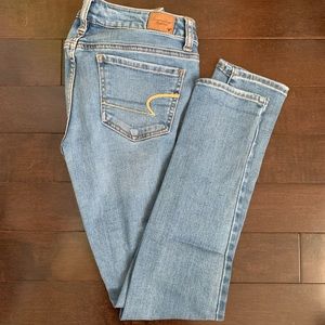 American Eagle, super stretch jeans, size 4